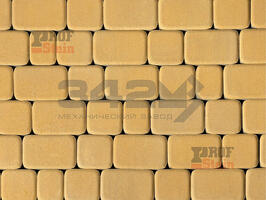  Тротуарная плитка Лидер 40 Классика-3 60 мм Желтый: внешний вид